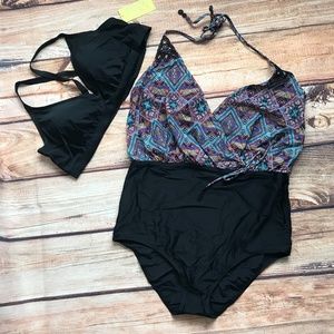 Costa Del Sol by Christina swimisuit size 3X NWT!